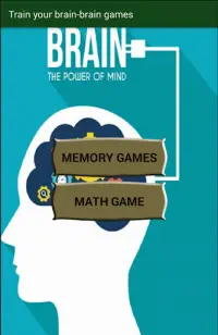 Train your brain - brain games Screen Shot 1
