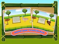 Bird Sounds Fun Learning Games - Coloring & Puzzle Screen Shot 0