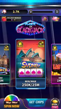 Blackjack 21 offline games Screen Shot 0