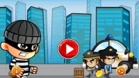 Bob cops and robber games free Screen Shot 0