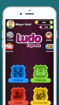 Ludo Express : Online Ludo Screen Shot 0