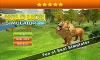 Wild Angry Lion Revenge Sim 3D Screen Shot 1