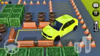 क्लासिक कार पार्किंग मास्टर: सिटी पार्किंग खेल 3 ड Screen Shot 0