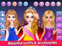 RED carpet dressup : fashion makeover Screen Shot 2