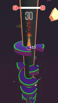 Neon Jump : Neon Helix Screen Shot 2