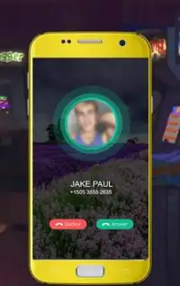 A Fake Phone Call From Jake Paul Real Prank Screen Shot 0