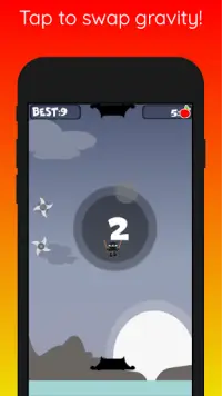 Gravity Ninja : Tap Swap Screen Shot 3