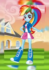 Dress Up Rainbow Dash Games Screen Shot 0
