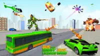 Bus Robot Car Transform Game Screen Shot 2