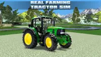 Real Farming Tractor Sim Screen Shot 0