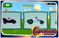 Superhero Hill Racing Screen Shot 1