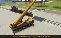 Rail Builder: Crane & Loader Screen Shot 1
