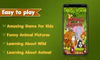 Animal Jigsaw Puzzles for Kids Game Screen Shot 0
