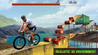 Impossible BMX Bicycle Stunts: Offroad Adventure Screen Shot 1