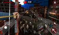 лучник охота зомби город последняя битва 3d Screen Shot 2