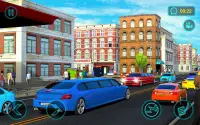 Luxury Limo Simulator 2020 : City Drive 3D Screen Shot 1