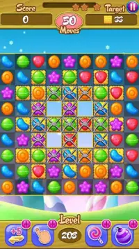 Gummy Crush - Free Game Candy For Christmas Screen Shot 3