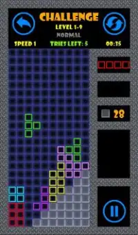 Challenge of Tetris Free Screen Shot 3