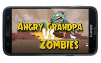 Angry Grandpa VS Zombies Screen Shot 0