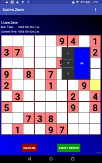 Sudoku Zoom Screen Shot 8