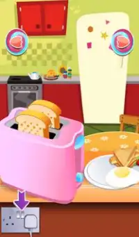 Jeux cuisine Breakfast maker Screen Shot 1