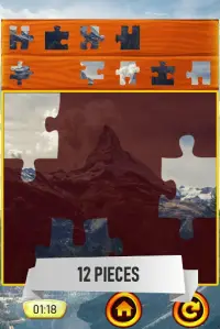 Mountain Jigsaw Puzzle Game for Kids Screen Shot 3