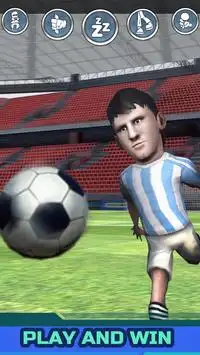 Messi barcelona strike: livescore (football games) Screen Shot 0