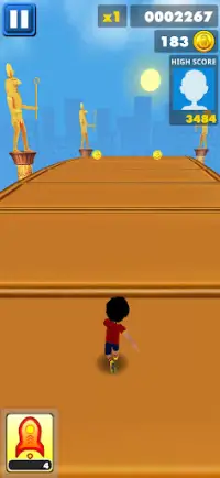 Shiva Subway Street Run 3D Screen Shot 9