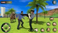 Police Horse Criminal Chase 3D Screen Shot 1
