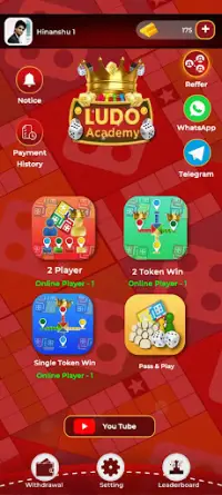 Ludo Academy - Play Ludo Screen Shot 3