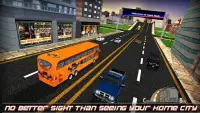 Bus Games City Bus Simulator 2 Screen Shot 2