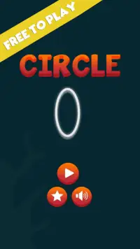 Circle Jump: Salta la línea de obstáculos Screen Shot 1