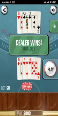 BlackJack Free Screen Shot 3