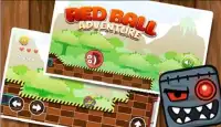 Red Hero Jungle - Bounce Ball Adventure Screen Shot 1