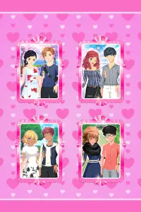 Anime Couples Dress Up Game Screen Shot 3