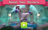 Royal Unicorn Runner: 3D Horse Run Dash attack Screen Shot 1