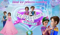 बर्फ राजकुमारी वेडिंग सैलून: जमे हुए ड्रेस अप Screen Shot 7