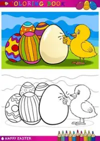 Easter Coloring Pages for Kids Screen Shot 1