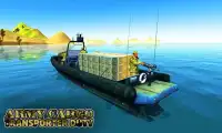 Army Cargo Boat Simulator Screen Shot 2