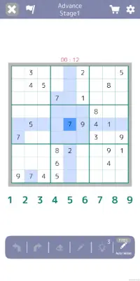 Classic Sudoku - Numbers Game Screen Shot 0