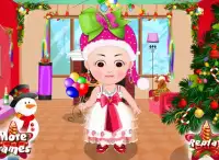 赤ん坊エマクリスマスドレスアップ Screen Shot 8