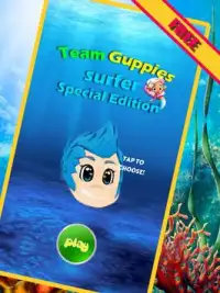 Team Guppies Surfer Bubble Screen Shot 0