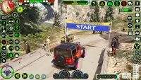 Offroad Jeep Driving Sim 3D Screen Shot 6