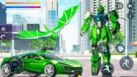 Dragon Robot Car Transform- Police Robot Games 3D Screen Shot 2