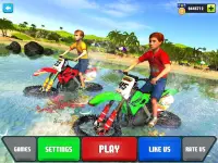 Мотоциклы для водных мотоциклов для детей Screen Shot 5