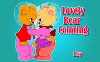 Coloring Game-Lovely Bear Screen Shot 4