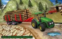 Tractor simulator farmer transport game Screen Shot 2