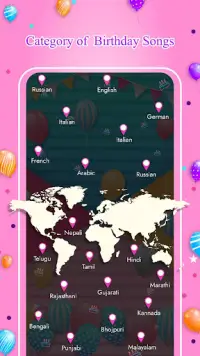 Birthday Video Maker App : Birthday Song With Name Screen Shot 2