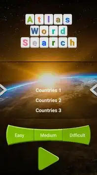 Atlas Word Search Screen Shot 2