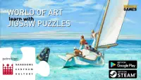 World of Art impara con Jigsaw Puzzles Screen Shot 2